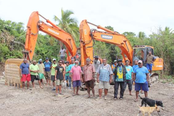 L'emploi local au cœur du chantier du pont de Lékine