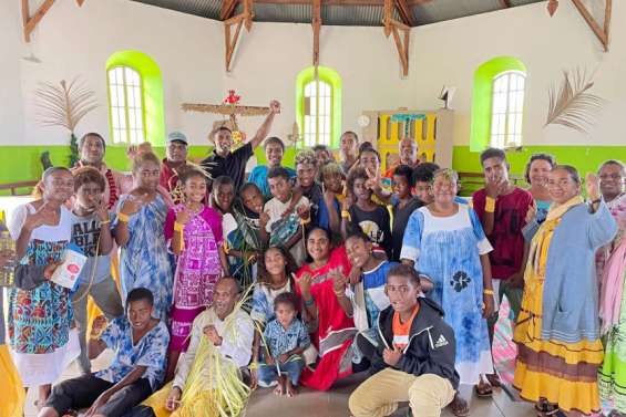 Une messe animée par des élèves, dimanche, à Xépénéhé