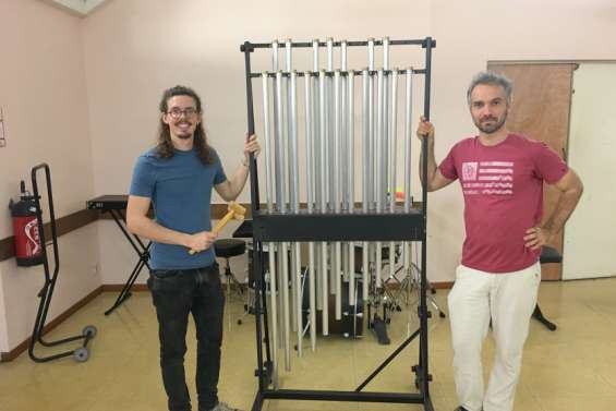 Une création électro  sympho, rock