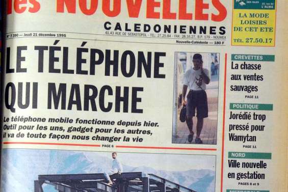 1995 : Mobilis, internet... et essais nucléaires
