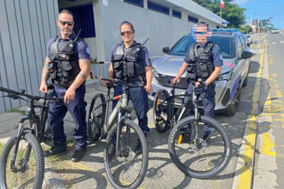 Des vélos électriques pour la police nationale