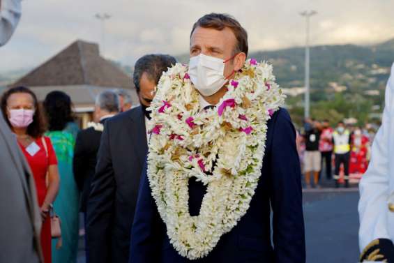 Emmanuel Macron est arrivé à Papeete