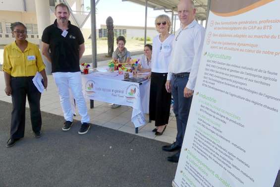 A Pouembout, le lycée Michel-Rocard présente ses formations