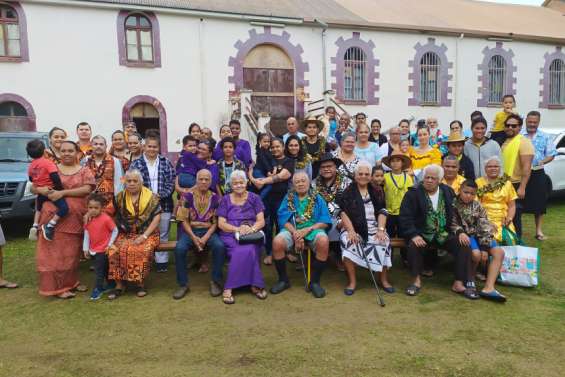 Les familles Tufele et Tuitoga réunies pour leur cousinade