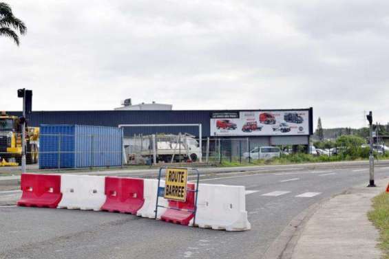 La rue de Béchade de nouveau fermée