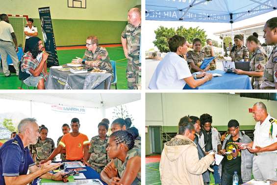 Les métiers de la Défense et  de la sécurité présentés aux jeunes