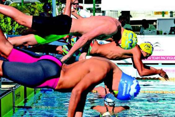 Plus de 120 nageurs dans le bassin du CNC