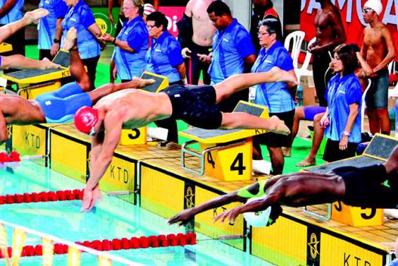 Les nageurs continuent leur moisson