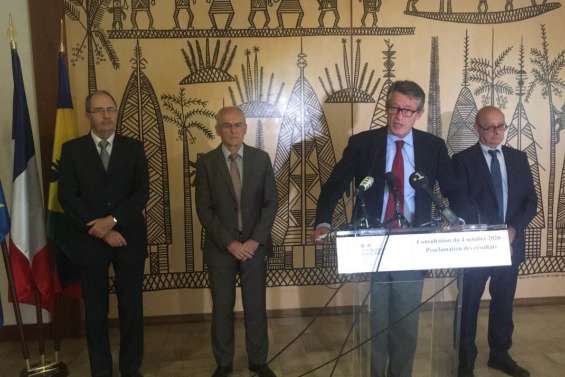 Proclamation officielle  des résultats