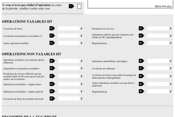 TGC : bien remplir sa déclaration