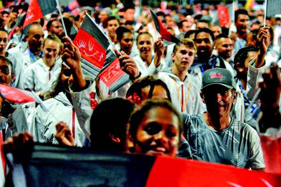 Les Samoa lancent en beauté les XVIes Jeux du Pacifique