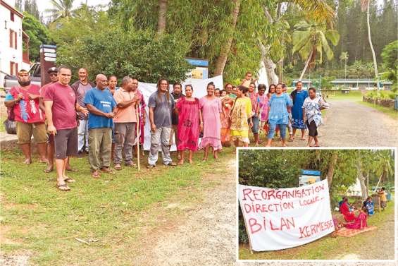 Les parents d’élèves de Kunié manifestent