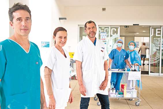 A Kuindo-Magnin, pas de visiteurs mais des pères présents pour les naissances