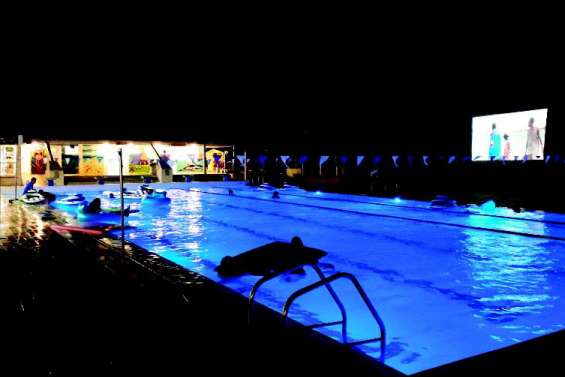 Quand le ciné s’invite à la piscine
