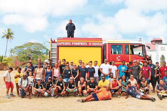 Les pompiers du pays regroupés à Ouvéa