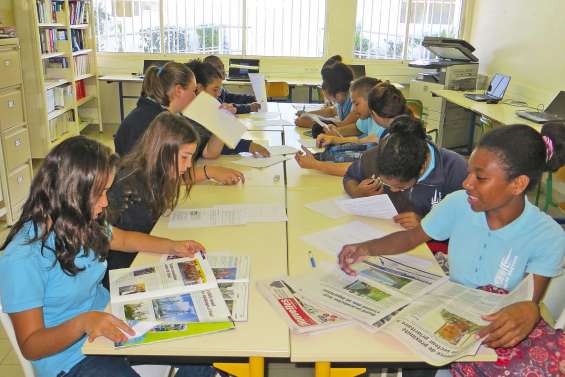 De collégiens à  apprentis journalistes
