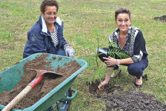 La Zone côtière Ouest fête  ses 8 ans en plantant