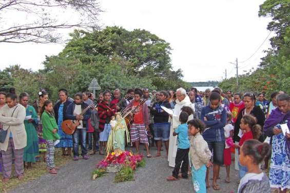 Les Kunié ont honoré avec ferveur leur patronne la Vierge Marie