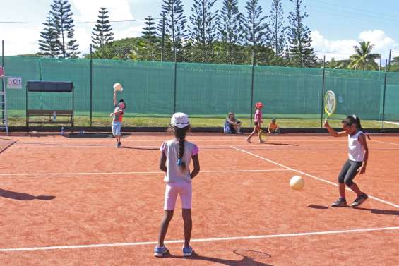 Sur les courts même en vacances