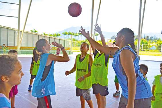 Les basketteurs ont du cœur