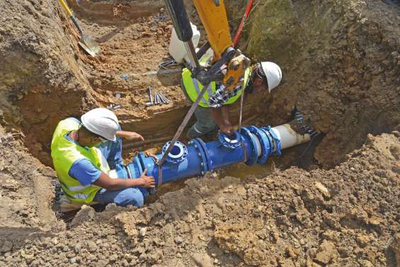 La capacité du débit de l’eau  est quadruplée au lycée agricole