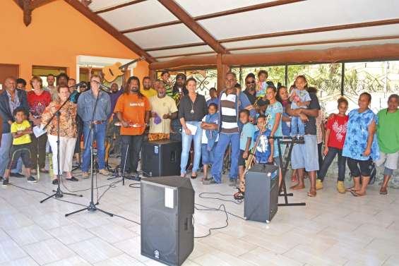 Les musiciens ont enfin  leur propre salle de répétition