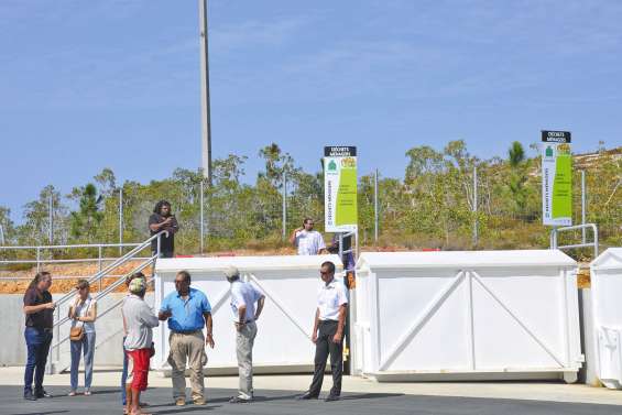 Poum possède son centre  de tri des détritus