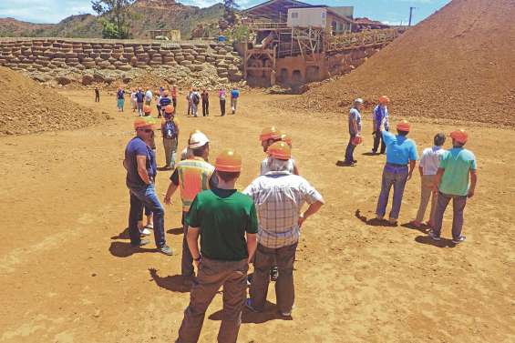 Une visite sur mine  à réserver