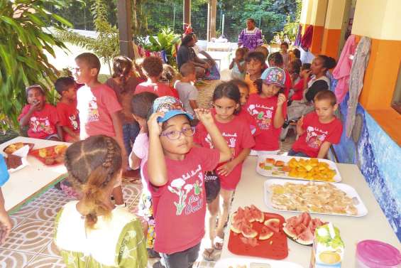 Les maternelle de Nouméa en immersion à Lifou
