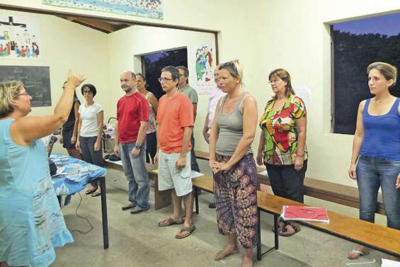 L’ensemble Vkpella entre en scène