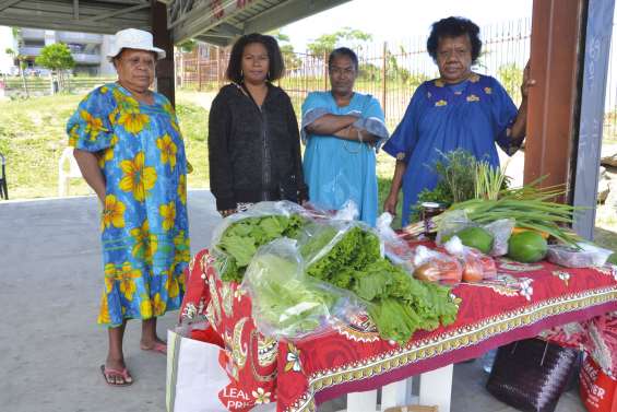 Les jardins partagés du Paradis  vendent leur production
