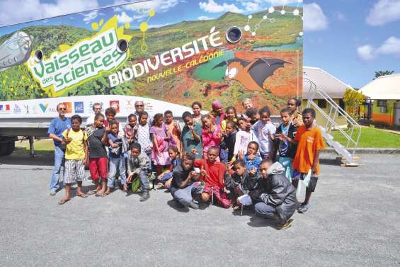 Le vaisseau des sciences  s’est posé pour deux semaines