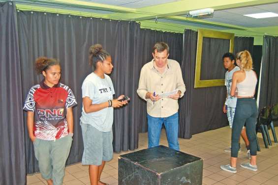 Les lycéens de Poindimié jouent la comédie