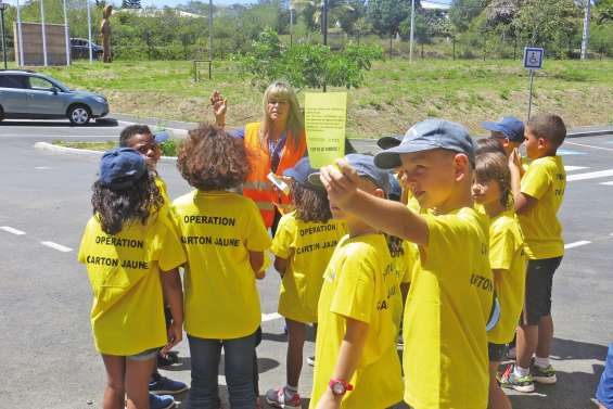 Des cartons pour  les « mauvais » piétons