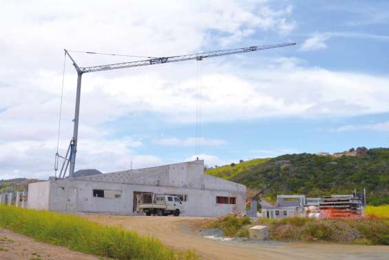Le futur laboratoire de la Davar prend forme à Gadji