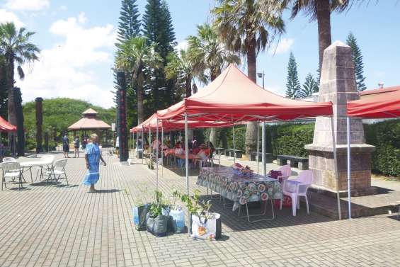 Fréquentation basse au marché