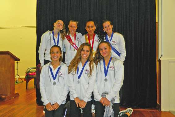 Six podiums pour les nageuses du Caillou