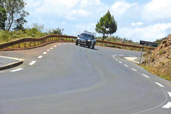 La route en direction de la rivière Bleue est complètement rénovée