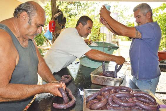 Le boudin, une joyeuse affaire de famille