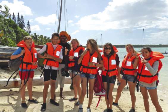 Des adolescents embarquent pour l’aventure kunié