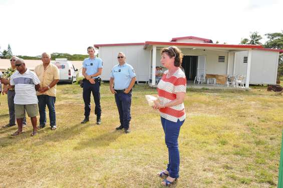 La mairie et les coutumiers cohabitent dans le dispensaire provisoire