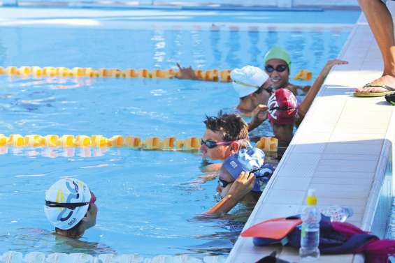 Cinq nageurs se frottent au niveau mondial à Singapour