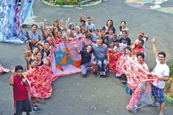 Fairbank, Battie… et une carpe s’invitent à l’école