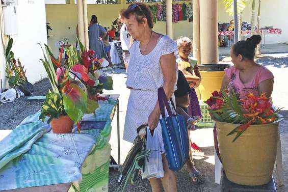 Un marché spécial Toussaint