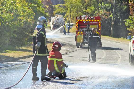 Les sapeurs-pompiers ont également dû s’adapter
