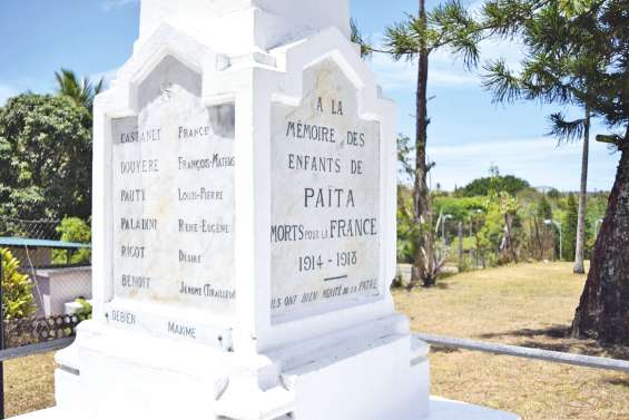 Les noms oubliés de ces poilus seront gravés dans le marbre