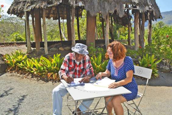 La case kanak du musée municipal va être reconstruite