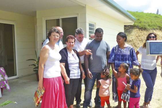 Les clés du bonheur remises  à la famille Kapissiri