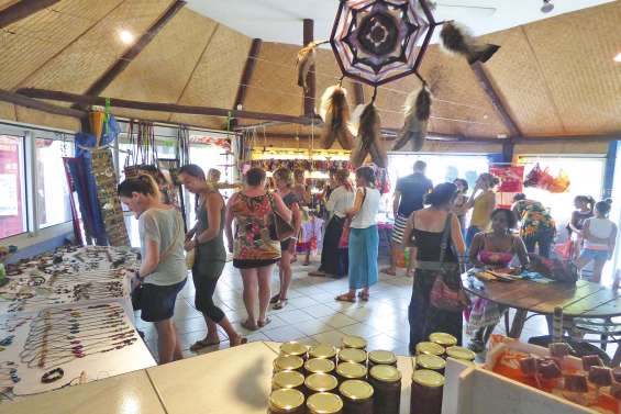 Il y a eu foule  au marché de Noël