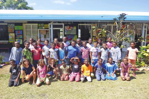 Les écoliers de Hnassé dans le Grand Nouméa